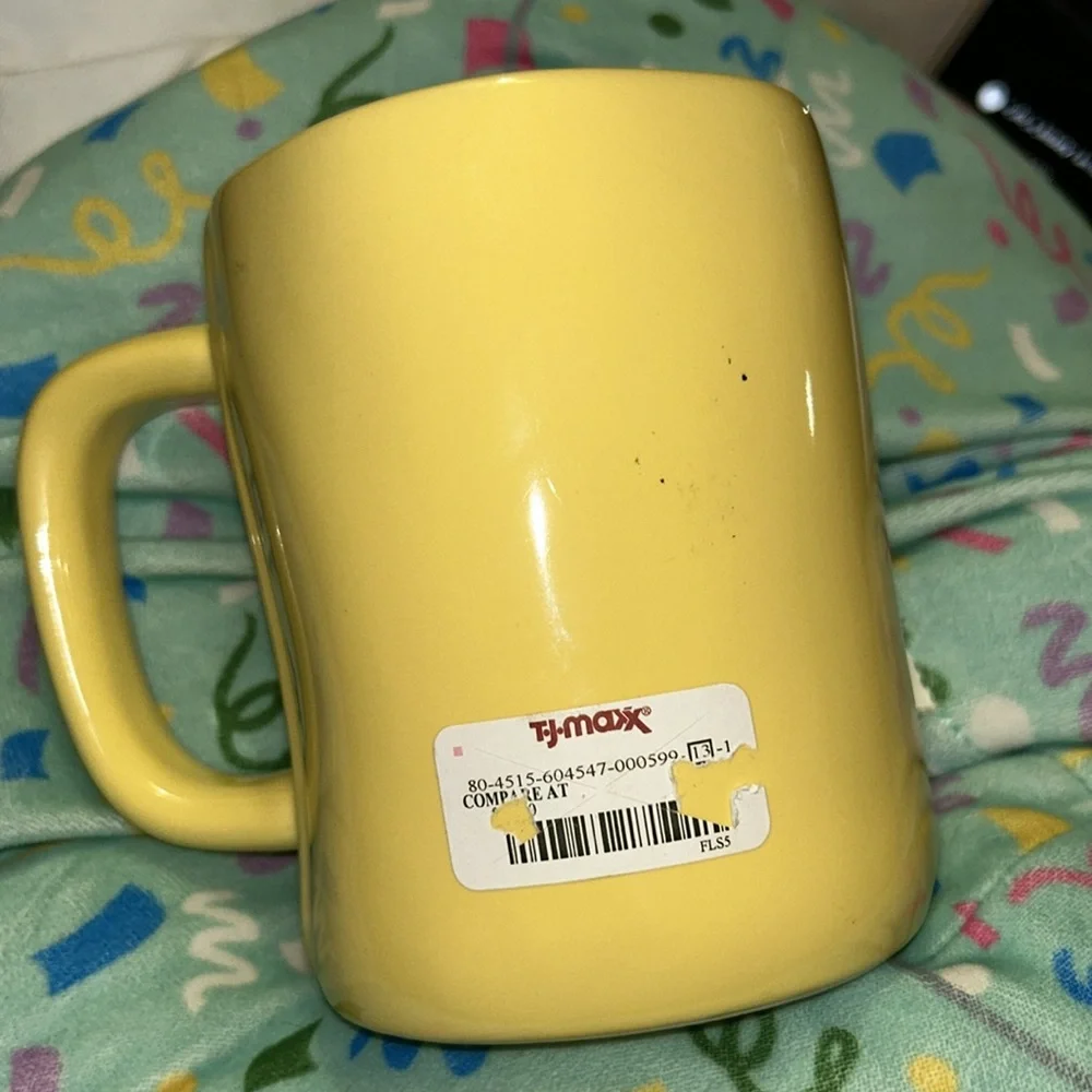 NWT Peep Peep yellow mug by Rae Dunn - Picture 3 of 6